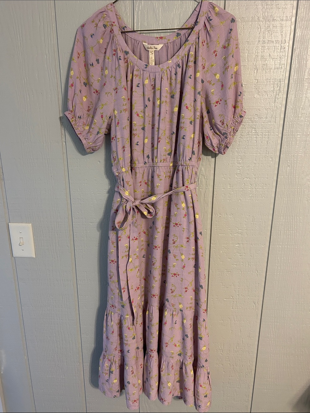 Matilda Jane Lavender Floral Midi Dress
